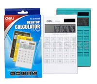 Kalkulačka DL-1256/12míst jednobar.mix DELI